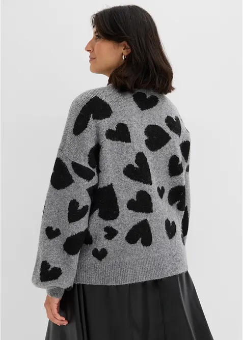 M&oslash;nstret cardigan, bonprix