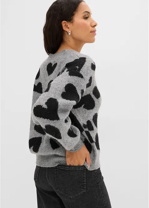 M&oslash;nstret cardigan, bonprix