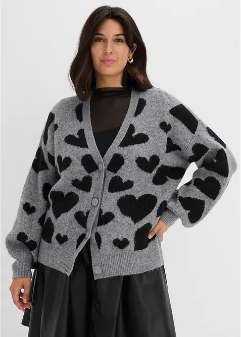 M&oslash;nstret cardigan, bonprix
