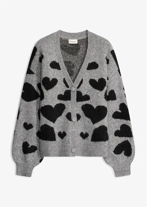 M&oslash;nstret cardigan, bonprix