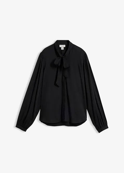 Knytebluse i 100% modal, bonprix