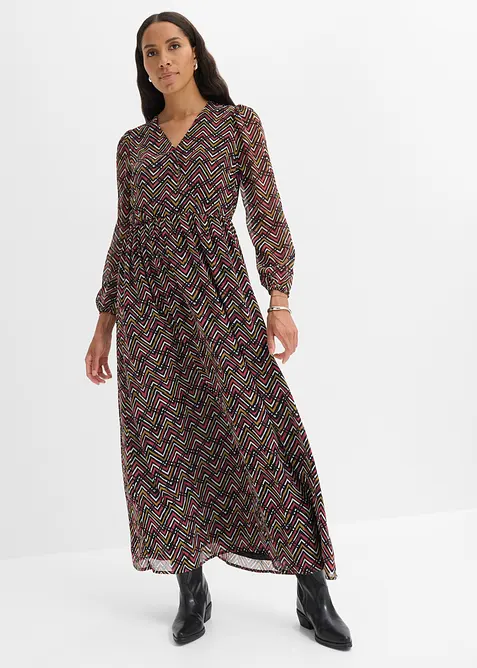 Chiffonkjole, bonprix