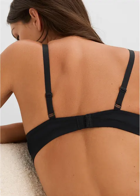 Bralette uten spiler med nydelig broderi, bonprix