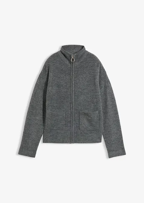 Cardigan med glidel&aring;s, bonprix