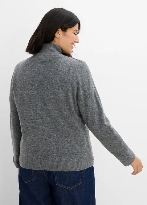 Cardigan med glidel&aring;s, bonprix