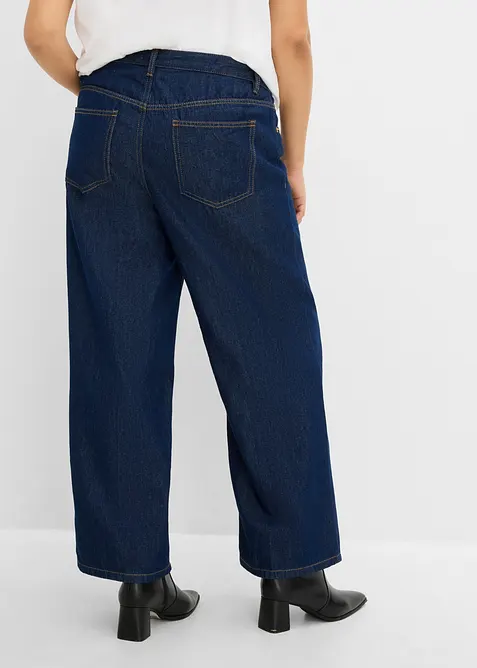 Wide Leg-jeans Mid Waist, bonprix