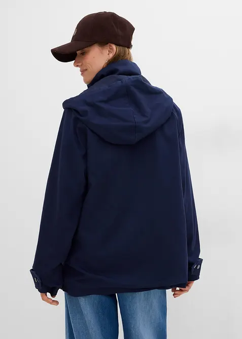 Vannavvisende lang 3-i-1-jakke, vest, bonprix