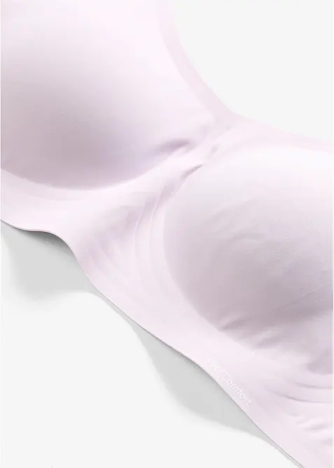 Vattert Feel Comfort lasercut T-skjorte-BH, bonprix