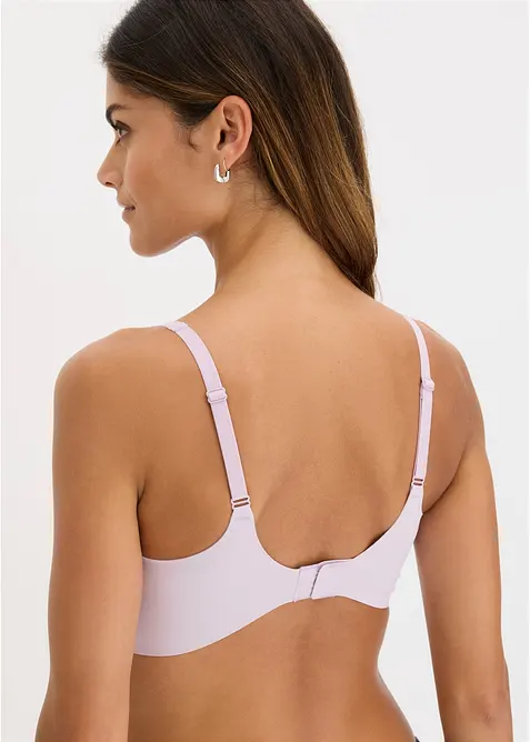 Vattert Feel Comfort lasercut T-skjorte-BH, bonprix