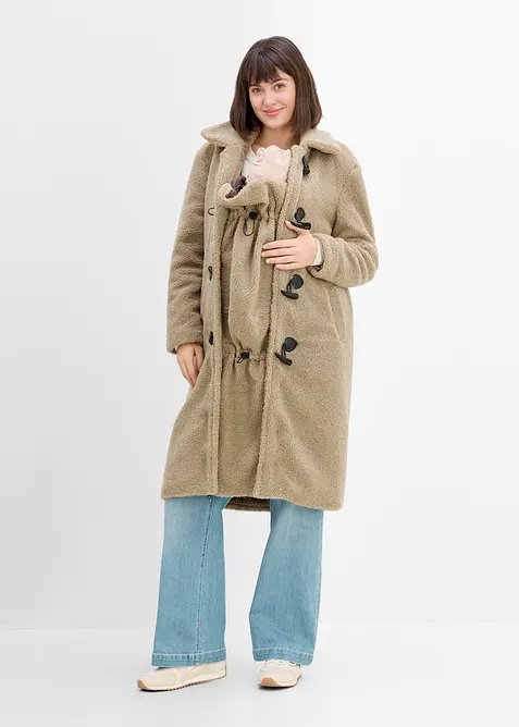 3-i-1 mammak&aring;pe med b&aelig;reinnfelling av teddyfleece, bonprix