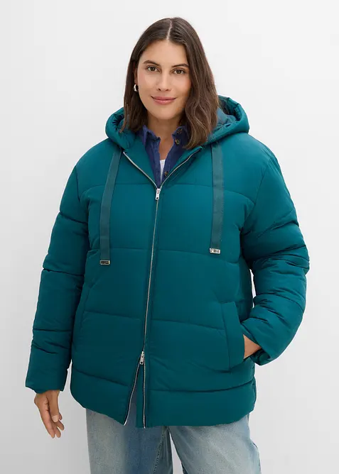 Oversized, vattert jakke, bonprix