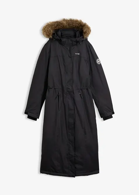 Outdoor-k&aring;pe med fuskepels, vanntett, bonprix