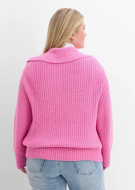 Grovstrikket genser, bonprix