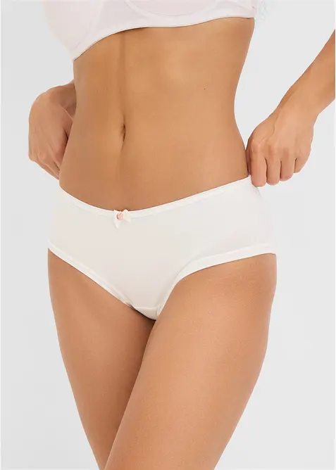 Truse med &oslash;kologisk bomull (4-pack), bonprix