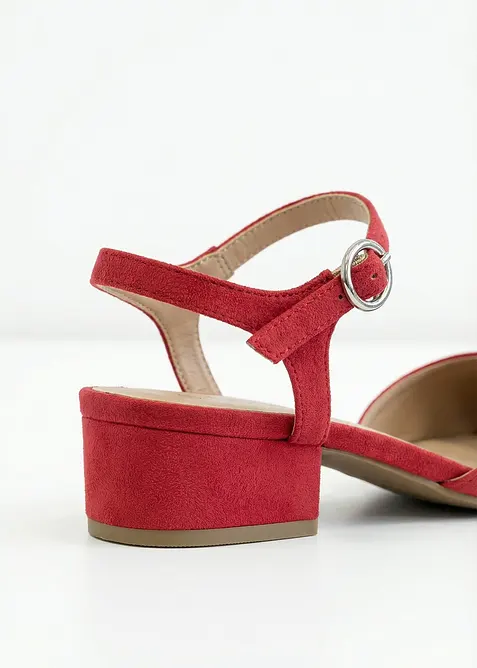 Slingbacks med lav h&aelig;l, bonprix
