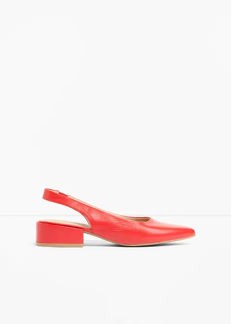 Slingbacks med flat h&aelig;l, bonprix