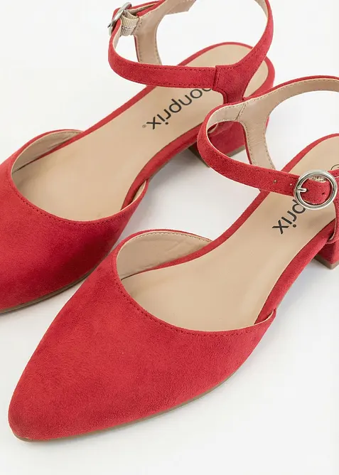 Slingbacks med lav h&aelig;l, bonprix