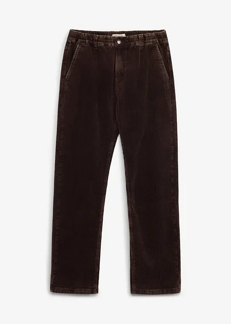 Classic fit kordfl&oslash;yelsbukse, straight, bonprix