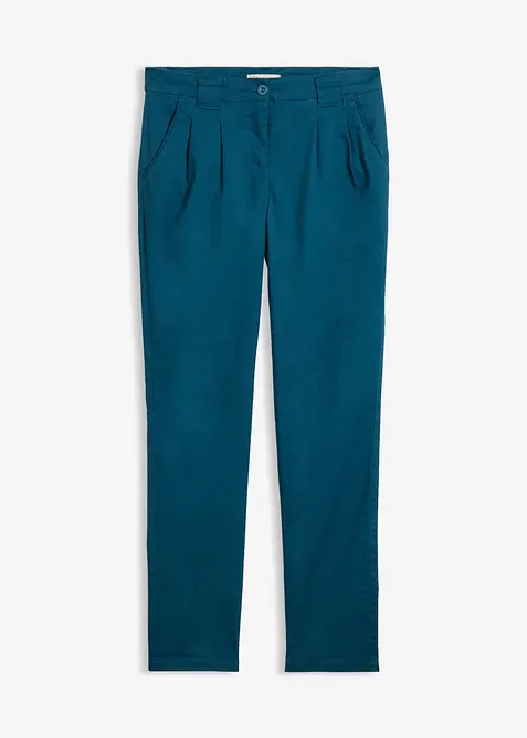 Chinos i bomullsmiks med stretch, bonprix
