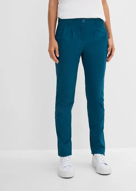 Chinos i bomullsmiks med stretch, bonprix