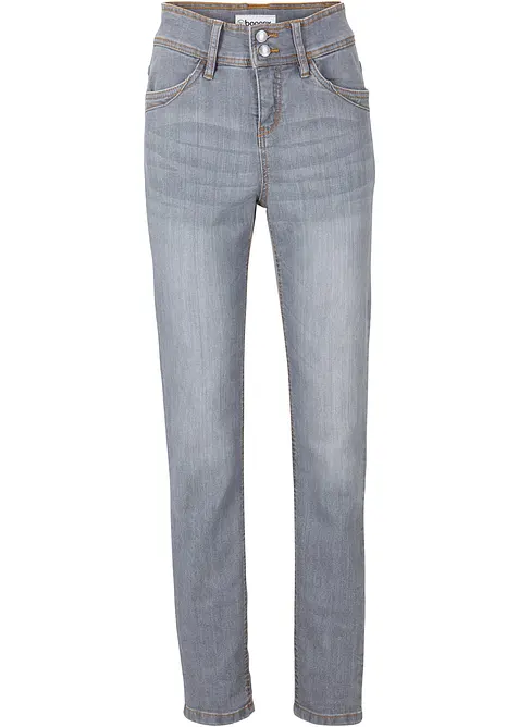 Slim fit-jeans High waist, komfortstretch, bonprix