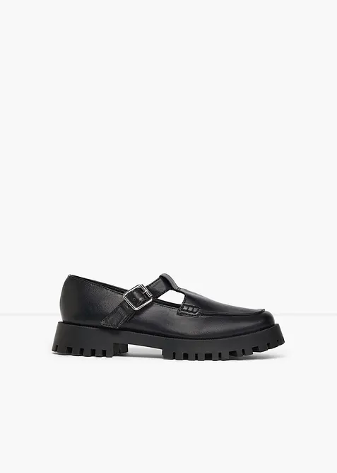 Chunky loafers med cut outs, bonprix