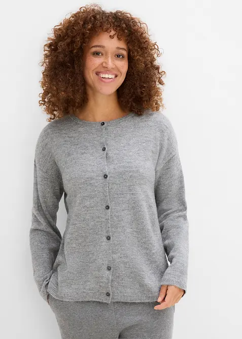 Finstrikket cardigan, bonprix