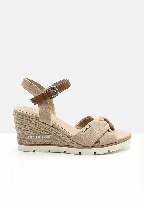 Kilesandaler i baststil fra Tom Tailor, Tom Tailor