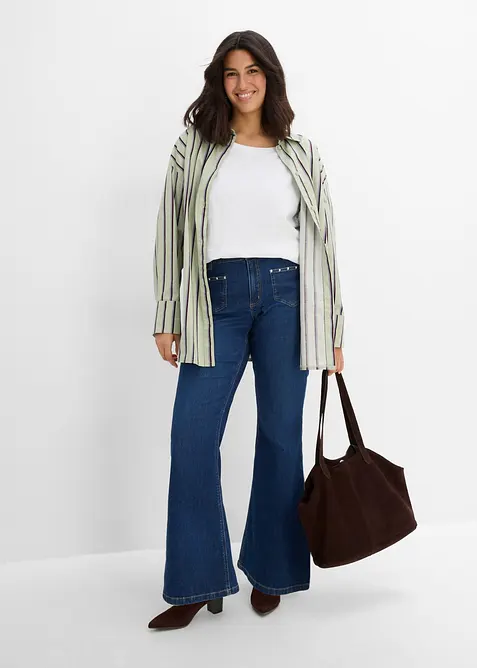 Bootcut Jeans, Mid Waist, bonprix