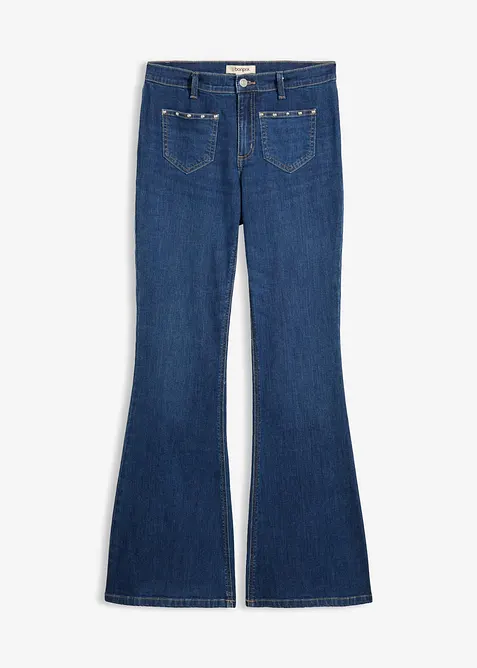 Bootcut Jeans, Mid Waist, bonprix