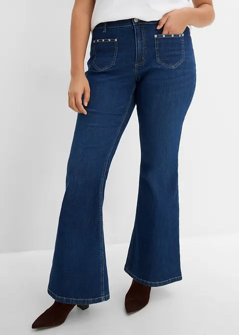 Bootcut Jeans, Mid Waist, bonprix