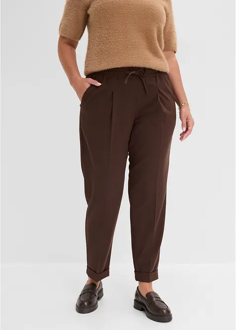 Pull on-bukse med legg, bonprix