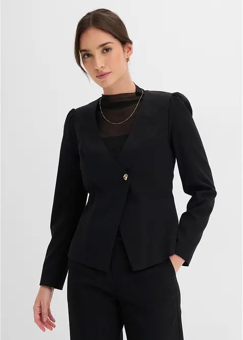 Blazer med pynteknapp, bonprix