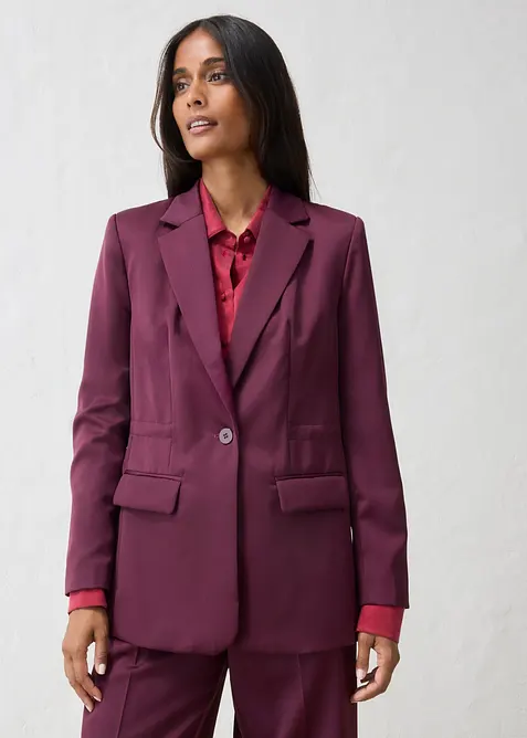 Blazer i fin ullmiks, bonprix