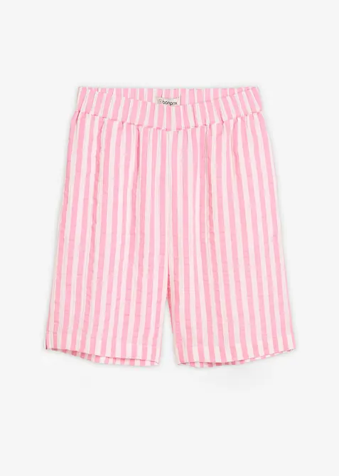 Musselin-shorts i 100% bomull, bonprix