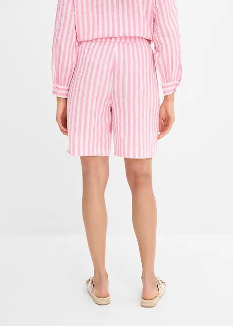 Musselin-shorts i 100% bomull, bonprix