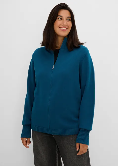Cardigan i 100% &oslash;kologisk bomull, bonprix