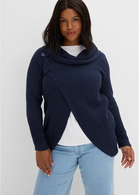 Grovstrikket genser, bonprix