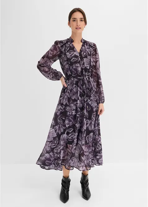 Chiffonkjole, bonprix