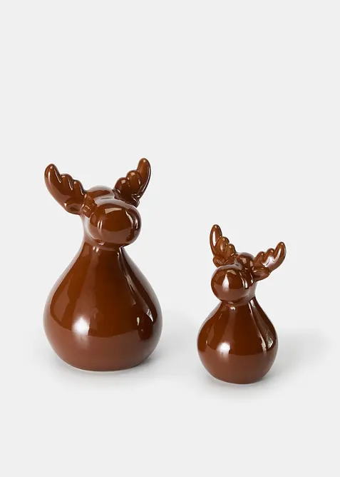Elg-figurer (2-delt sett), bonprix