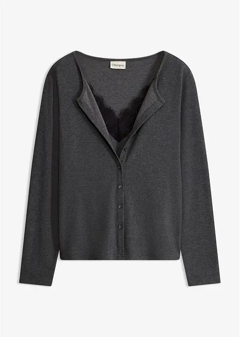 2-i-1-topp med blonde, bonprix
