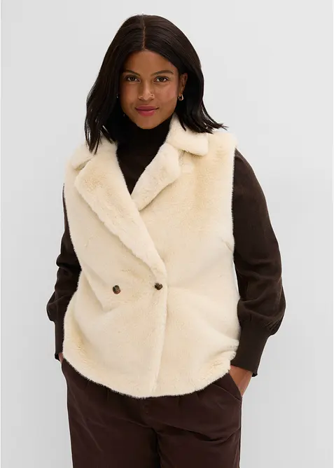 Fuskepelsvest, bonprix