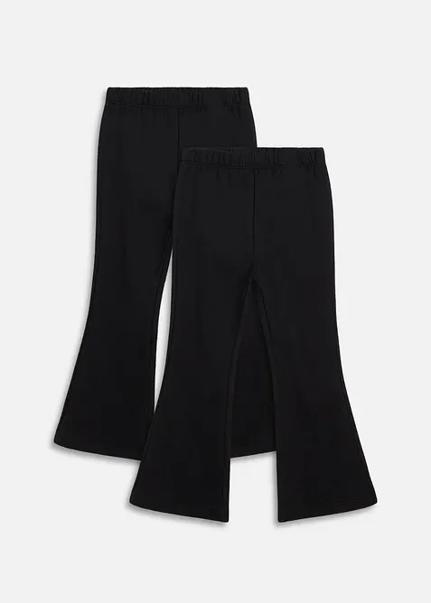 Varmende Bootcut-leggings (2-pack), bonprix