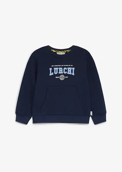 Lurchi sweatshirt i myk, &oslash;kologisk bomull, Lurchi