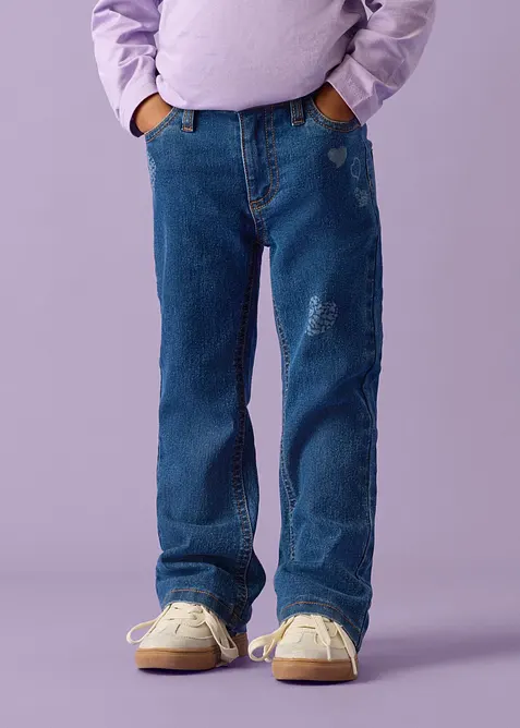 Lurchi varmende bootcut jeans, mid waist, Lurchi