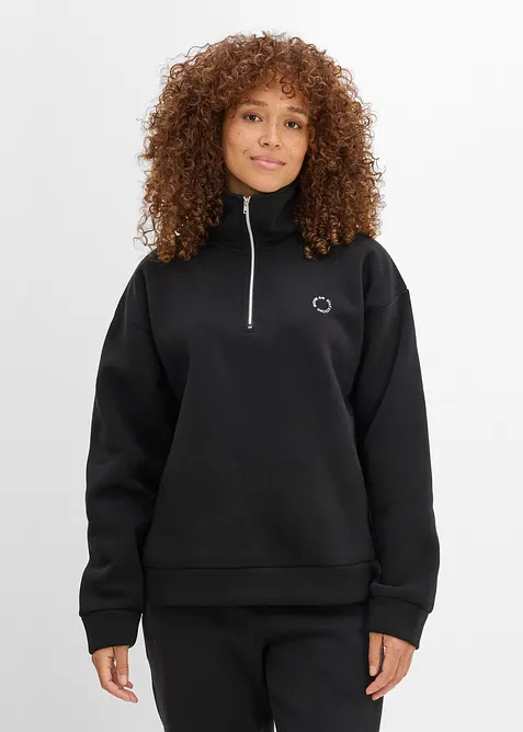 Varmende, half-zip-genser, hurtigt&oslash;rkende, bonprix