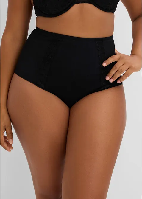 Medium shape h&oslash;y truse med bomull, bonprix
