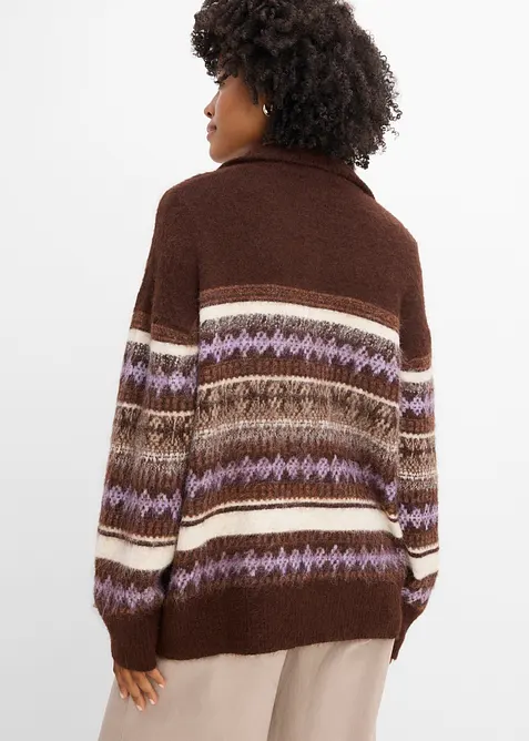 Lang  Fair Isle-genser, bonprix