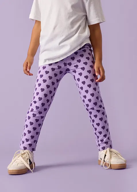 Termoleggings fra Lurchi av myk &oslash;kologisk bomull (2-pack), Lurchi