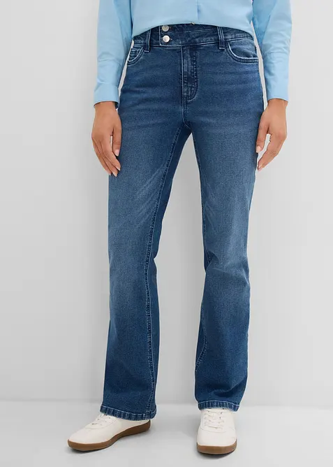 Bootcut jeans, high waist, bonprix